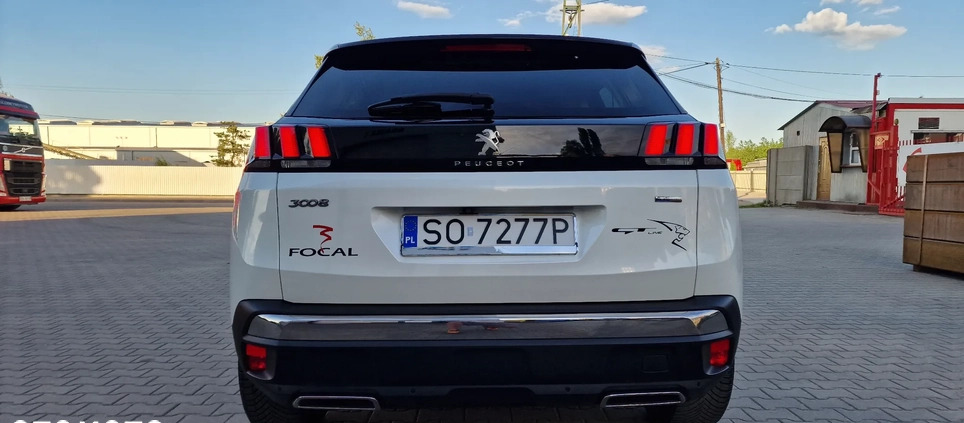 Peugeot 3008 cena 88888 przebieg: 64520, rok produkcji 2017 z Piaski małe 781